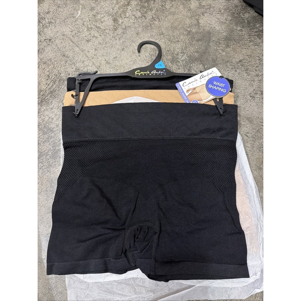 Carrie Amber Intimates 3 Pack Shaper Shorts NWT SIZE 1X